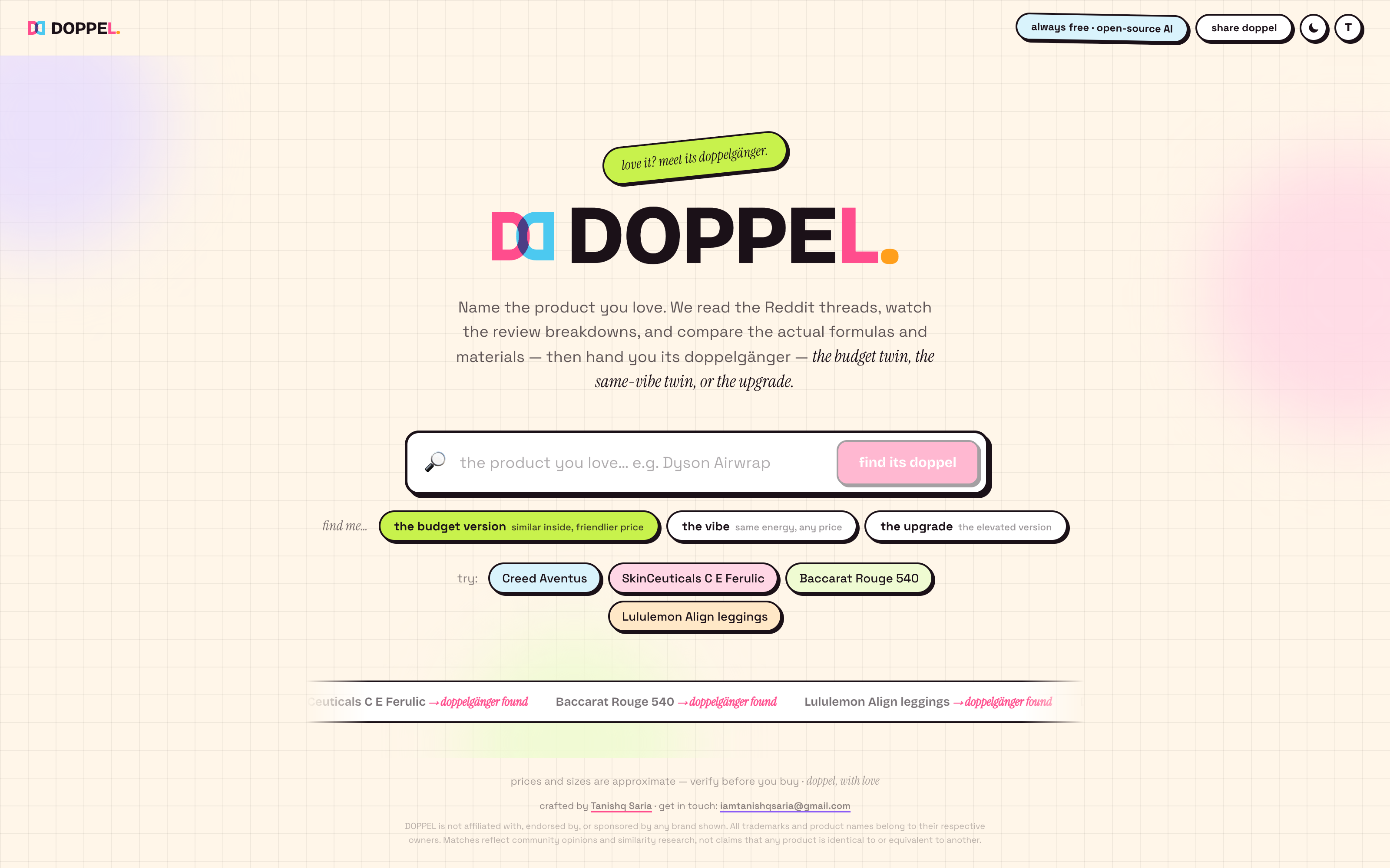 DOPPEL screenshot 1